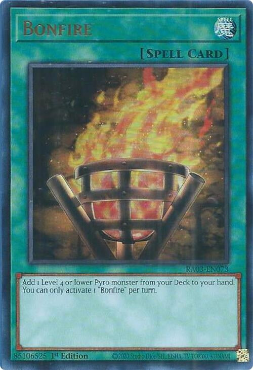 Bonfire (UR) (3073) - YuGiOh Single