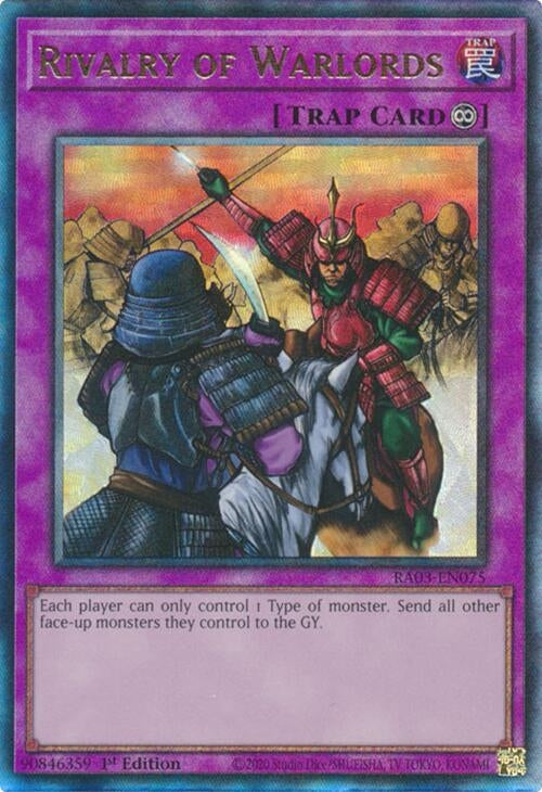 Rivalry of Warlords (PUR) (3075) - YuGiOh Single