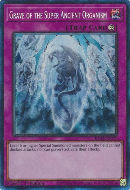 Grave of the Super Ancient Organism (PCR) (3077) - YuGiOh Single