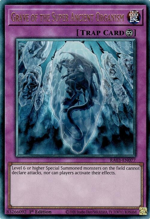 Grave of the Super Ancient Organism (PUR) (3077) - YuGiOh Single