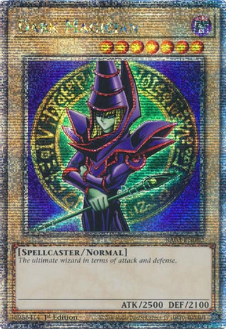 Dark Magician (Quarter Century Secret Rare) (3080) - YuGiOh Single