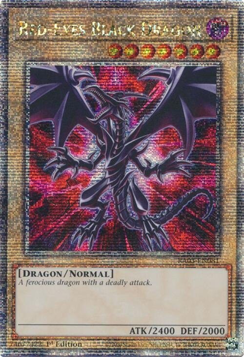 Red-Eyes Black Dragon (Quarter Century Secret Rare) (3081) - YuGiOh Single
