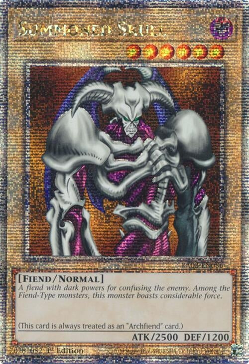 Summoned Skull (Quarter Century Secret Rare) (3086) - YuGiOh Single
