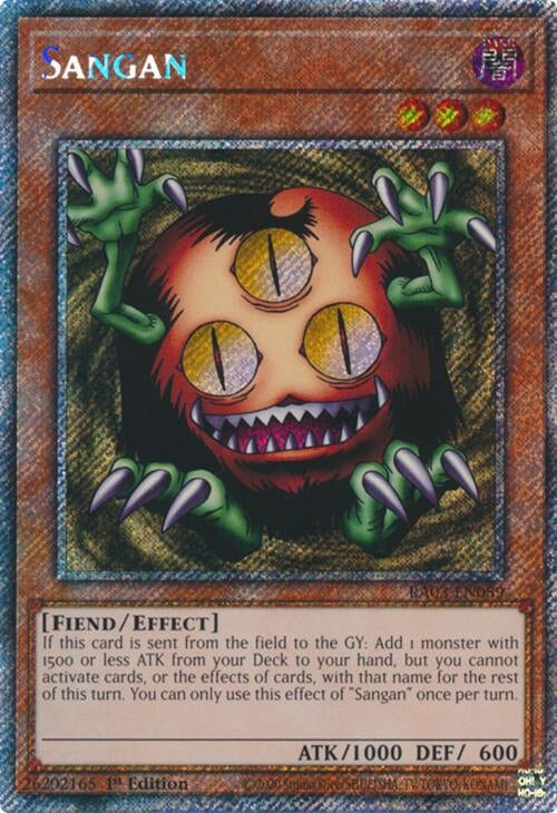 Sangan (Platinum Secret Rare) (3089) - YuGiOh Single