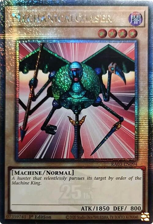 Mechanicalchaser (Quarter Century Secret Rare) (3094) - YuGiOh Single