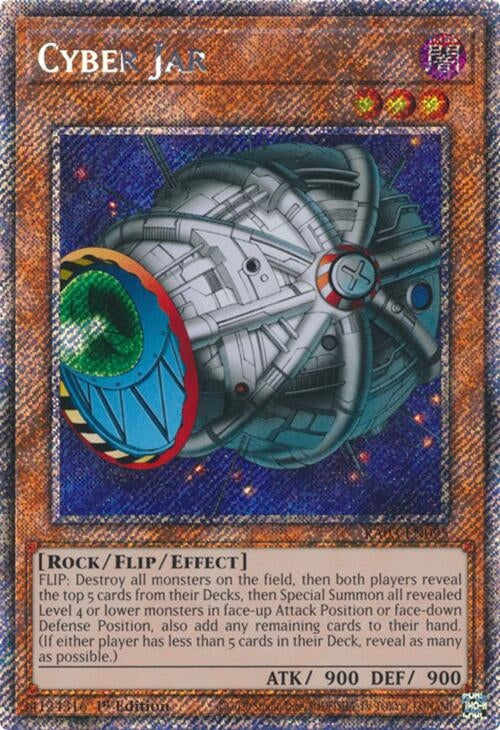 Cyber Jar (Platinum Secret Rare) (3095) - YuGiOh Single