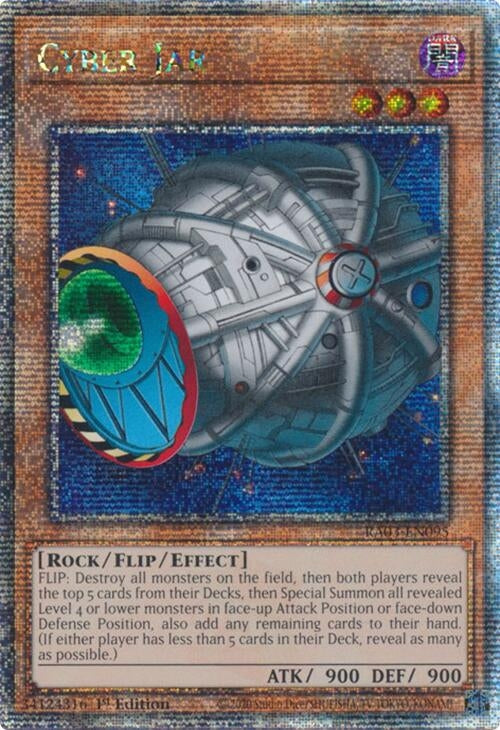 Cyber Jar (Quarter Century Secret Rare) (3095) - YuGiOh Single