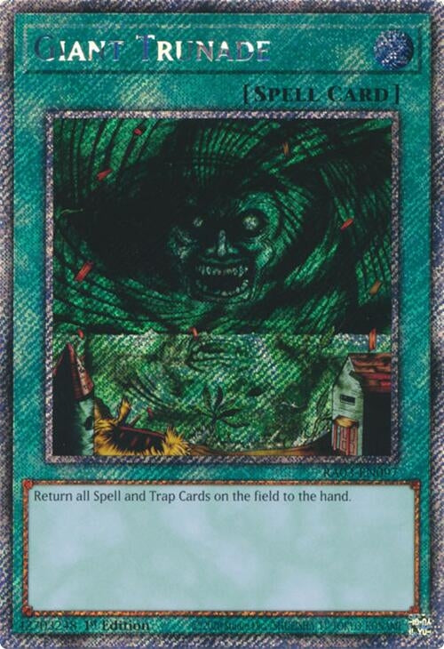 Giant Trunade (Platinum Secret Rare) (3097) - YuGiOh Single