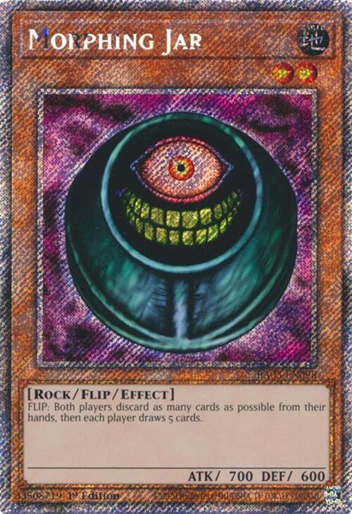 Morphing Jar (Platinum Secret Rare) (3098) - YuGiOh Single