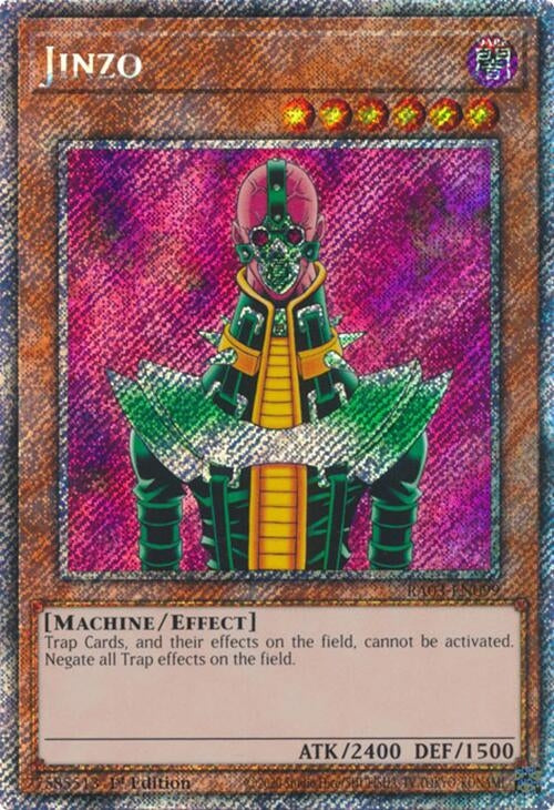 Jinzo (Platinum Secret Rare) (3099) - YuGiOh Single