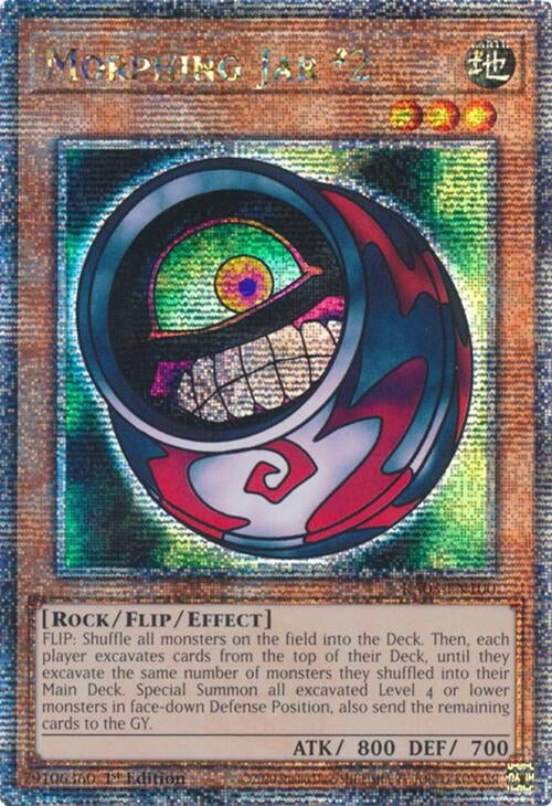 Morphing Jar #2 (Quarter Century Secret Rare) (3100) - YuGiOh Single