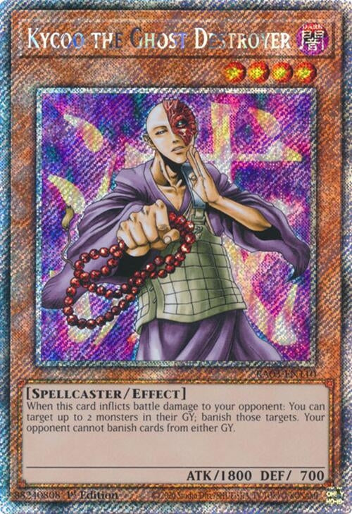 Kycoo the Ghost Destroyer (Platinum Secret Rare) (3110) - YuGiOh Single
