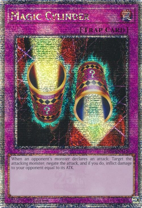 Magic Cylinder (Quarter Century Secret Rare) (3115) - YuGiOh Single