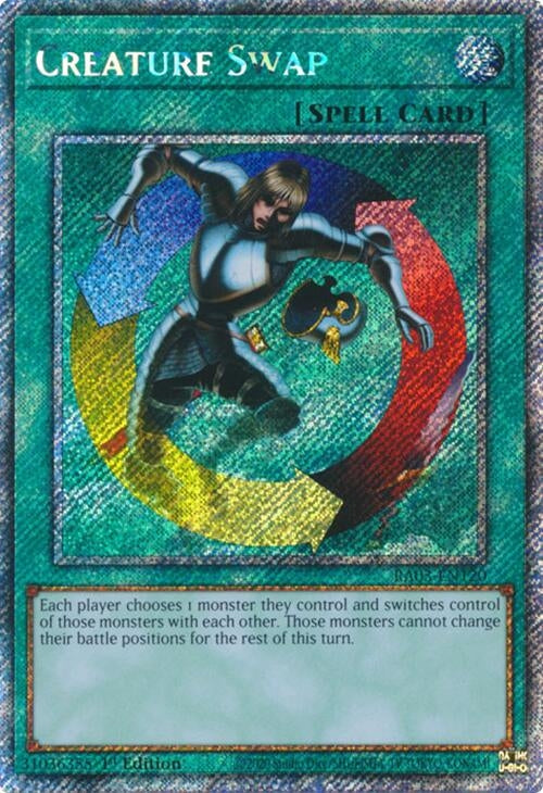 Creature Swap (Platinum Secret Rare) (3120) - YuGiOh Single