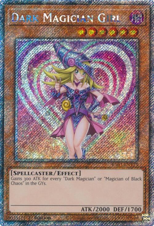 Dark Magician Girl (Platinum Secret Rare) (3123) - YuGiOh Single