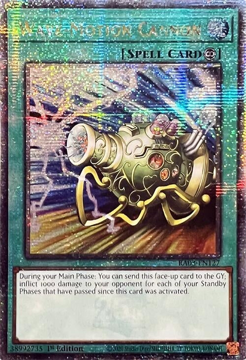 Wave-Motion Cannon (Quarter Century Secret Rare) (3127) - YuGiOh Single