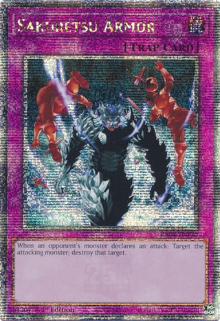 Sakuretsu Armor (Quarter Century Secret Rare) (3130) - YuGiOh Single