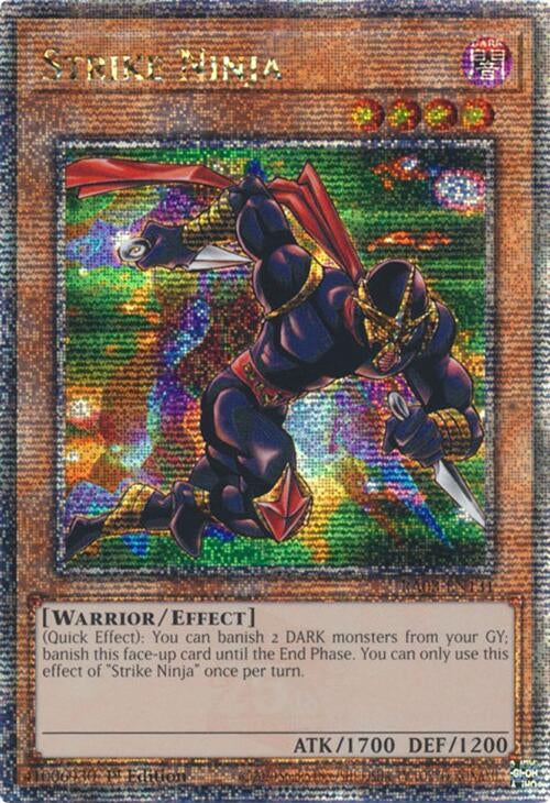 Strike Ninja (Quarter Century Secret Rare) (3131) - YuGiOh Single