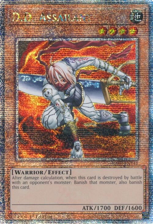 D.D. Assailant (Quarter Century Secret Rare) (3141) - YuGiOh Single