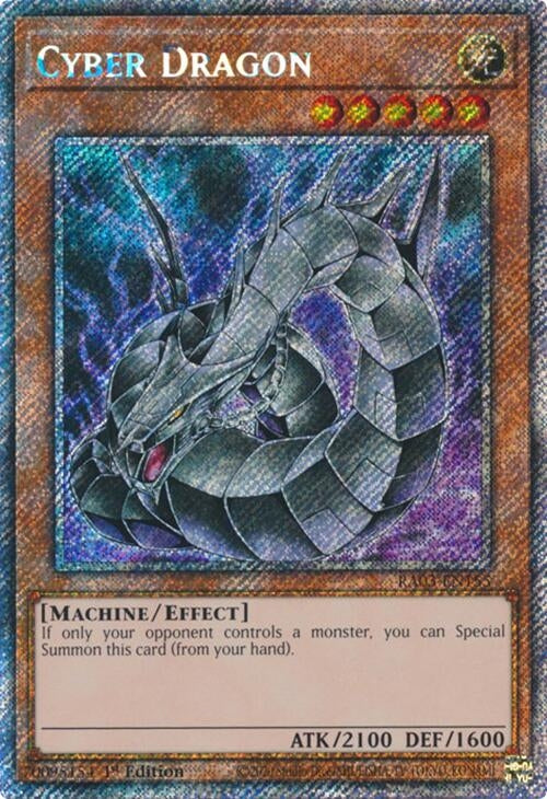 Cyber Dragon (Platinum Secret Rare) (3155) - YuGiOh Single