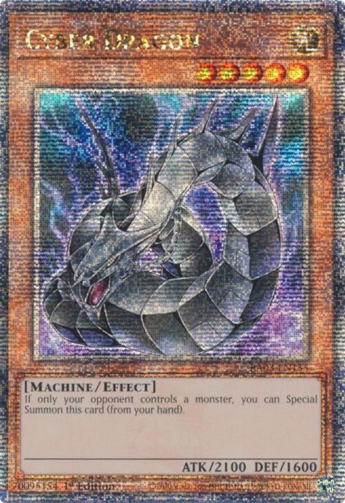 Cyber Dragon (Quarter Century Secret Rare) (3155) - YuGiOh Single