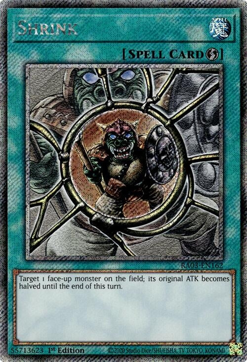 Shrink (Platinum Secret Rare) (3162) - YuGiOh Single