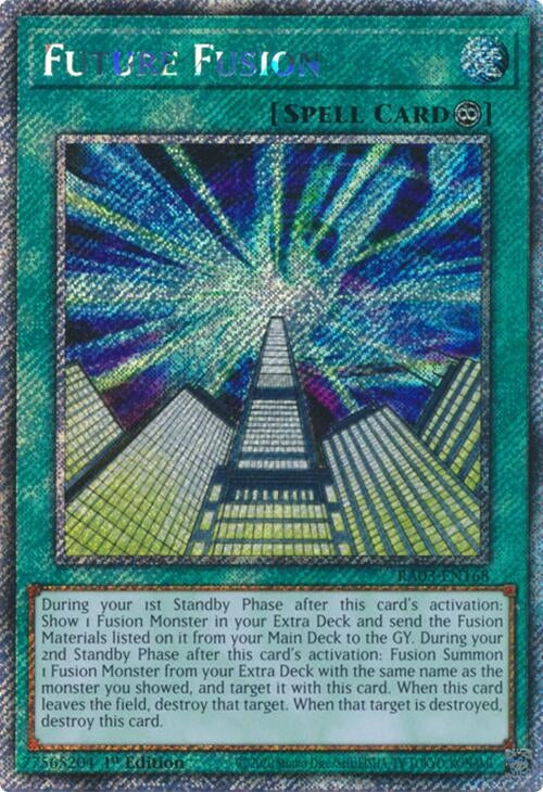 Future Fusion (Platinum Secret Rare) (3168) - YuGiOh Single