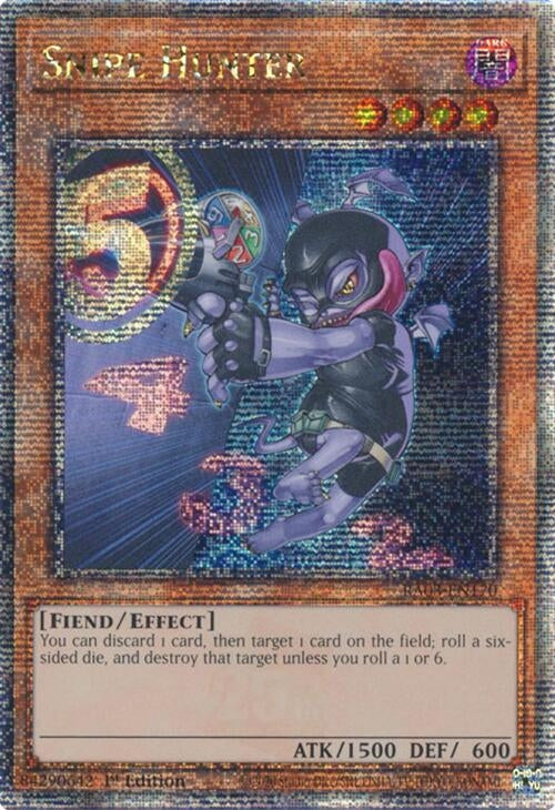 Snipe Hunter (Quarter Century Secret Rare) (3170) - YuGiOh Single