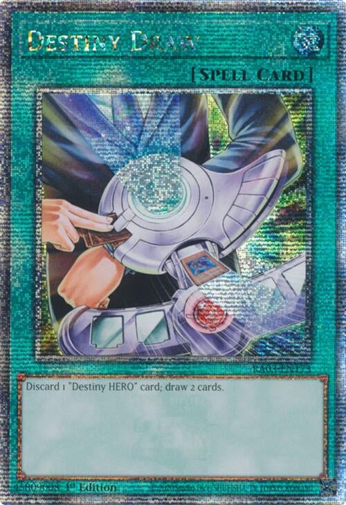 Destiny Draw (Quarter Century Secret Rare) (3173) - YuGiOh Single
