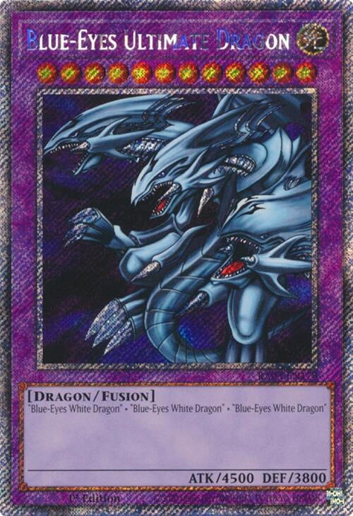 Blue-Eyes Ultimate Dragon (Platinum Secret Rare) (3178) - YuGiOh Single