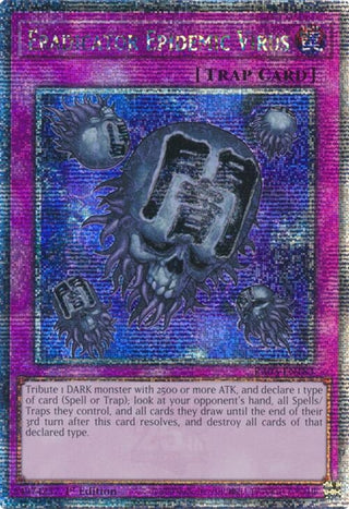 Eradicator Epidemic Virus (Quarter Century Secret Rare) (3183) - YuGiOh Single