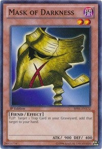 Mask of Darkness (1172) (BP01) - YuGiOh Single