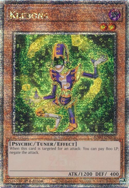 Krebons (Quarter Century Secret Rare) (3201) - YuGiOh Single