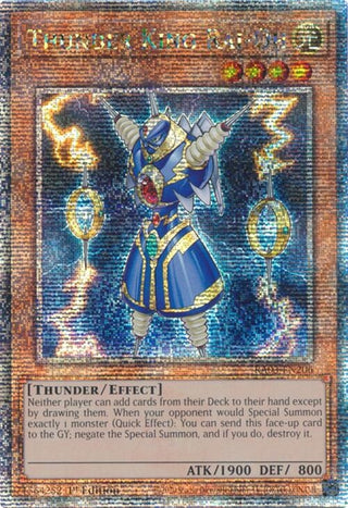 Thunder King Rai-Oh (Quarter Century Secret Rare) (3206) - YuGiOh Single