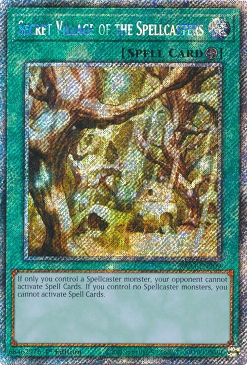 Secret Village of the Spellcasters (Platinum Secret Rare) (3209) - YuGiOh Single