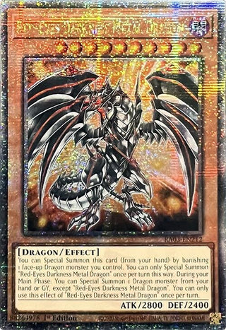 Red-Eyes Darkness Metal Dragon (Quarter Century Secret Rare) (3212) - YuGiOh Single
