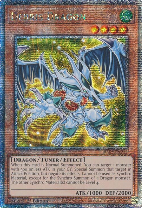 Debris Dragon (Quarter Century Secret Rare) (3214) - YuGiOh Single
