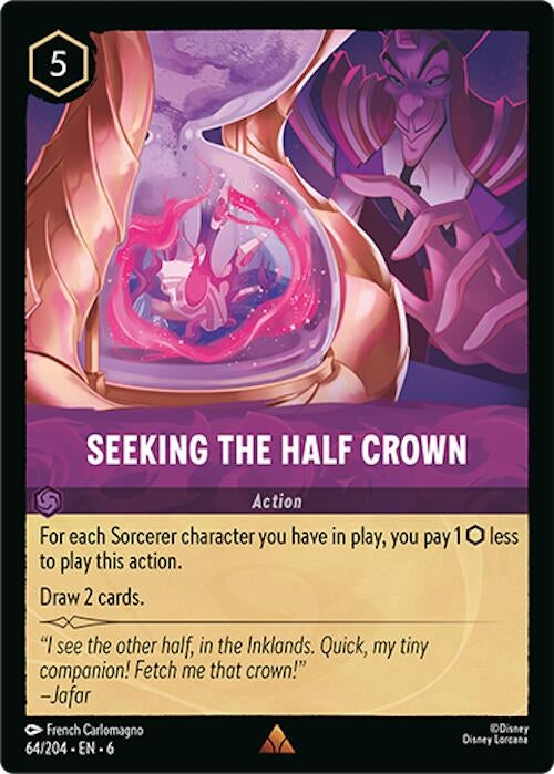 Seeking the Half Crown (64) (6) - Disney Lorcana Single