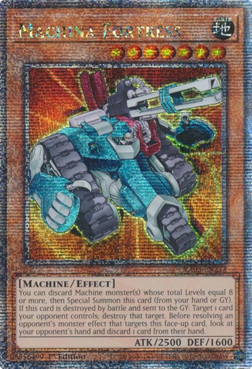 Machina Fortress (Quarter Century Secret Rare) (3233) - YuGiOh Single