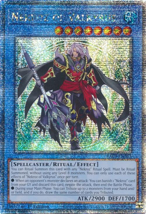 Nekroz of Valkyrus (Quarter Century Secret Rare) (3263) - YuGiOh Single