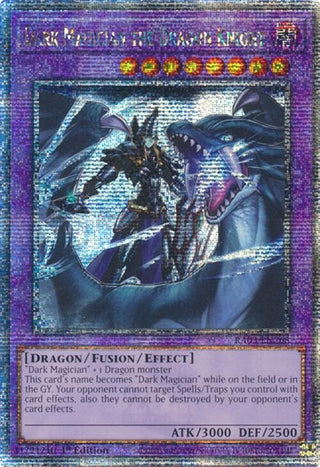 Dark Magician the Dragon Knight (Quarter Century Secret Rare) (3268) - YuGiOh Single