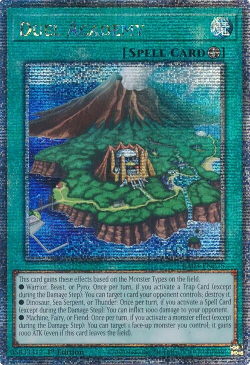 Duel Academy (card) (Quarter Century Secret Rare) (3275) - YuGiOh Single