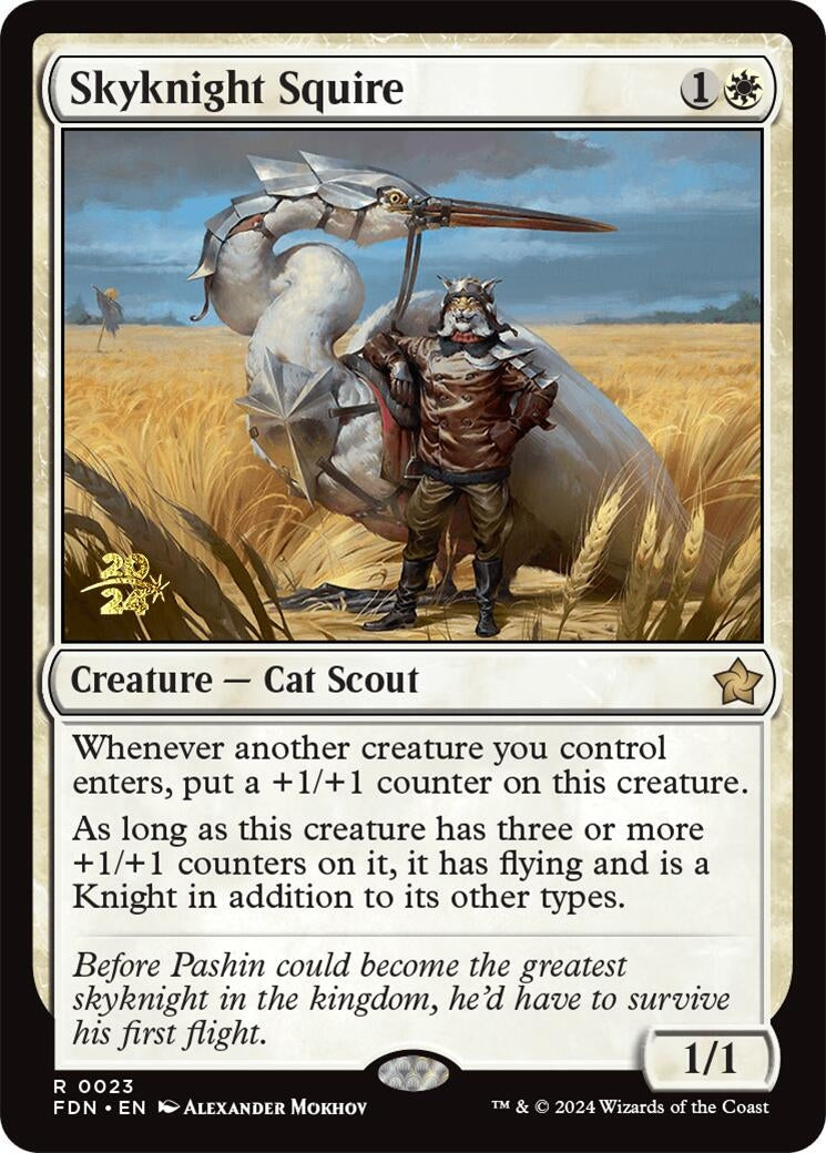 Skyknight Squire (23) [PRE] - MTG Single