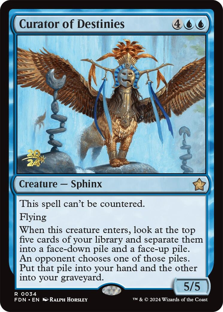 Curator of Destinies (34) [PRE] - MTG Single