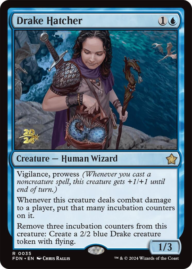 Drake Hatcher (35) [PRE] - MTG Single