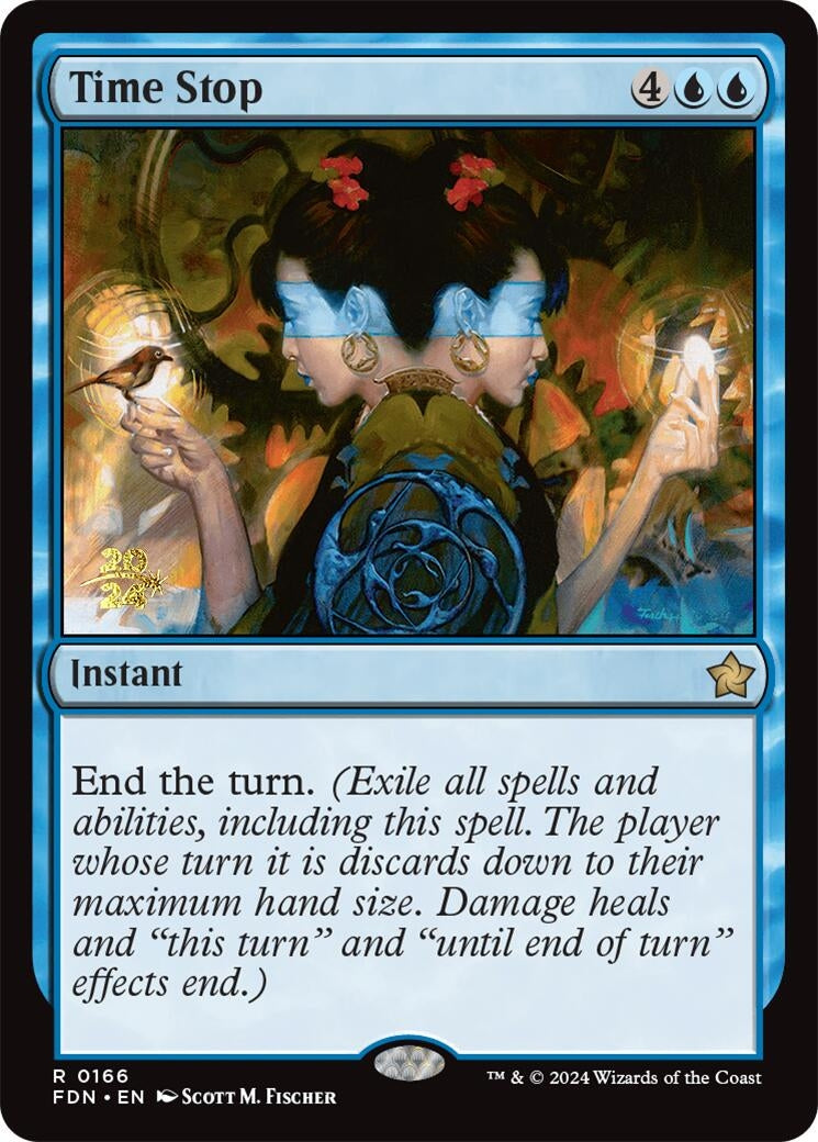 Time Stop (166) [PRE] - MTG Single