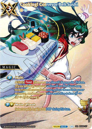 Cooking! Conveyor Belt Sushi (SPR) (6107) [BSS06] - Battle Spirits Saga Single