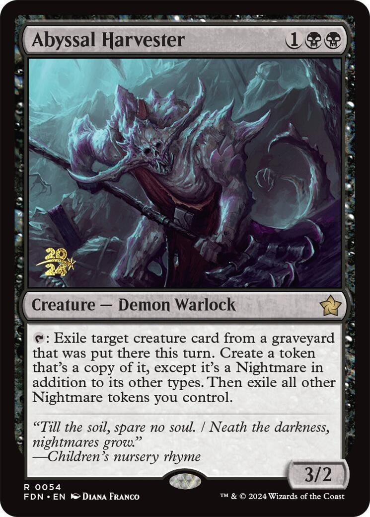Abyssal Harvester (54) [PRE] - MTG Single
