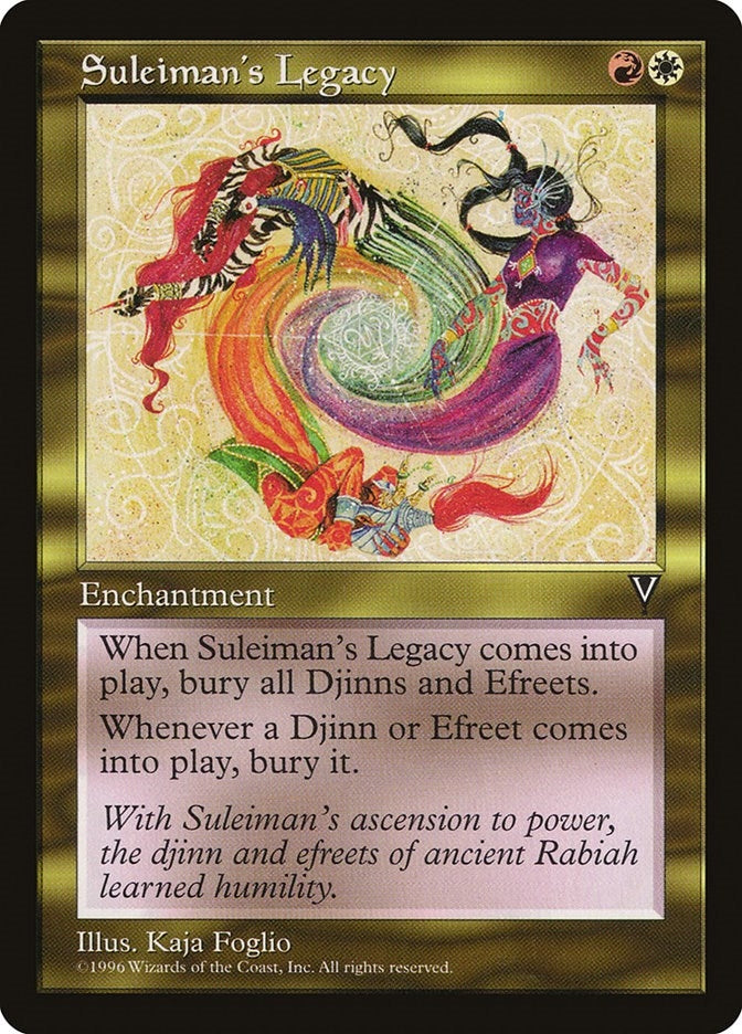 Suleiman’s Legacy [VIS] - MTG Single