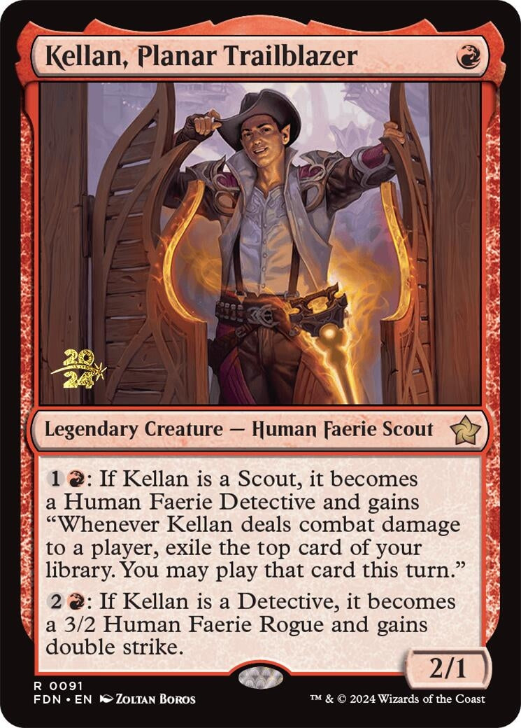 Kellan Planar Trailblazer (91) [PRE] - MTG Single